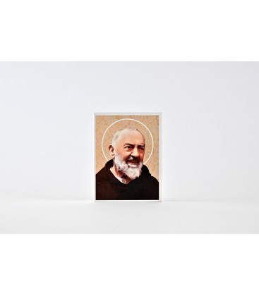 QUADRETTO IN LEGNO SAN PIO