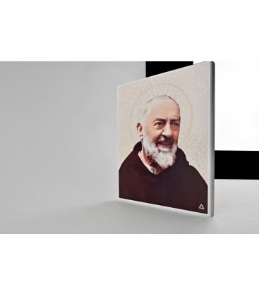 QUADRO SAN PIO IN LEGNO