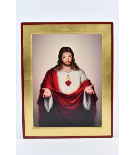 ICONA GRECA SACRO CUORE DI GESU'