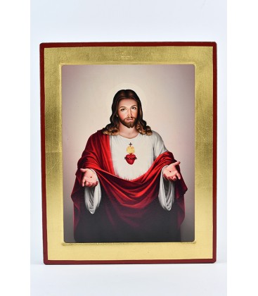 ICONA GRECA SACRO CUORE DI GESU'