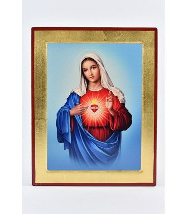 ICONA GRECA SACRO CUORE DI MARIA