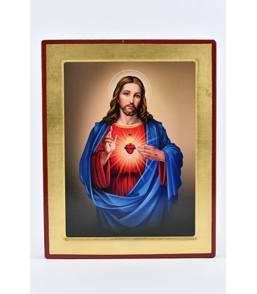 ICONA GRECA SACRO CUORE DI GESU'
