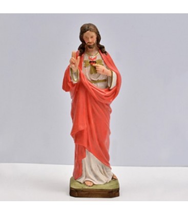 Estátua de sagrado coração de Jesus