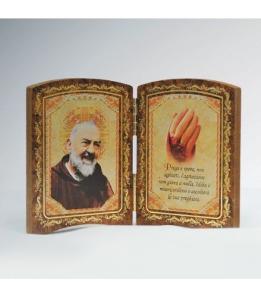 Wood Diptych Small Hand