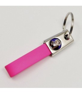 Fluorescent colors keychain