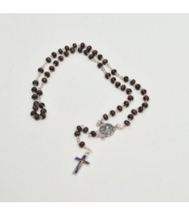 Wood and metal Rosary