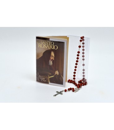 SANTO ROSARIO IN BLISTER CON ROSARIO PROFUMATO
