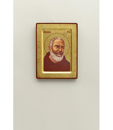 ICONA GRECA SAN PIO MEDIA 