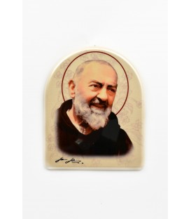 QUADRETTO CUPOLA EFFETTO PERLATO SAN PIO