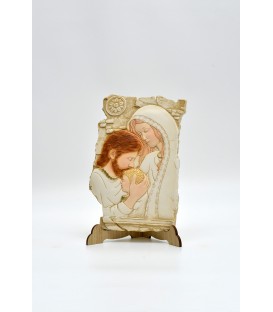 QUADRETTO S. FAMIGLIA CON INTARSIO