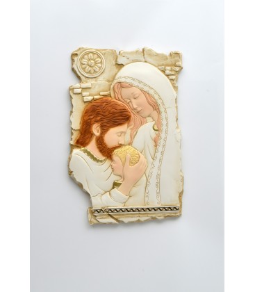 QUADRO S. FAMIGLIA CON INTARSIO GRANDE