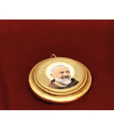 TAVOLA  8X10 PADRE PIO ARTIGIANATO FIORENTINO