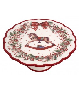 ALZATINA DECORATIVA NATALIZIA CAVALLINO