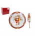 SET PIATTO CON PALETTA BABBO NATALE