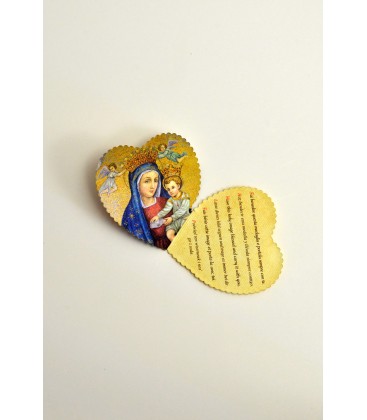 Heart-shaped image with Medal